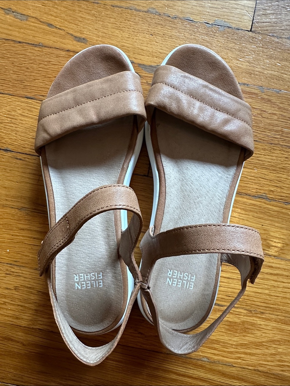 Eileen Fisher Jolie Ankle Strap Platform Sandals